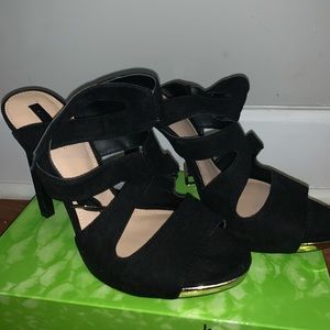 Black Zara Sandals: Never Worn